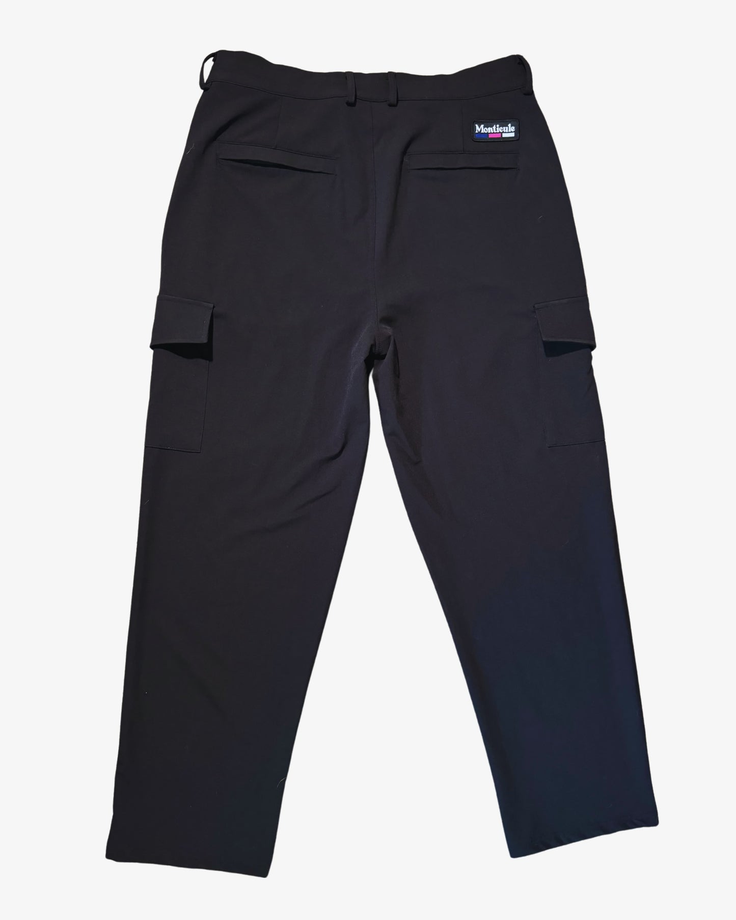 Monticule Ocean Park Cargo Pants V2. BLACK