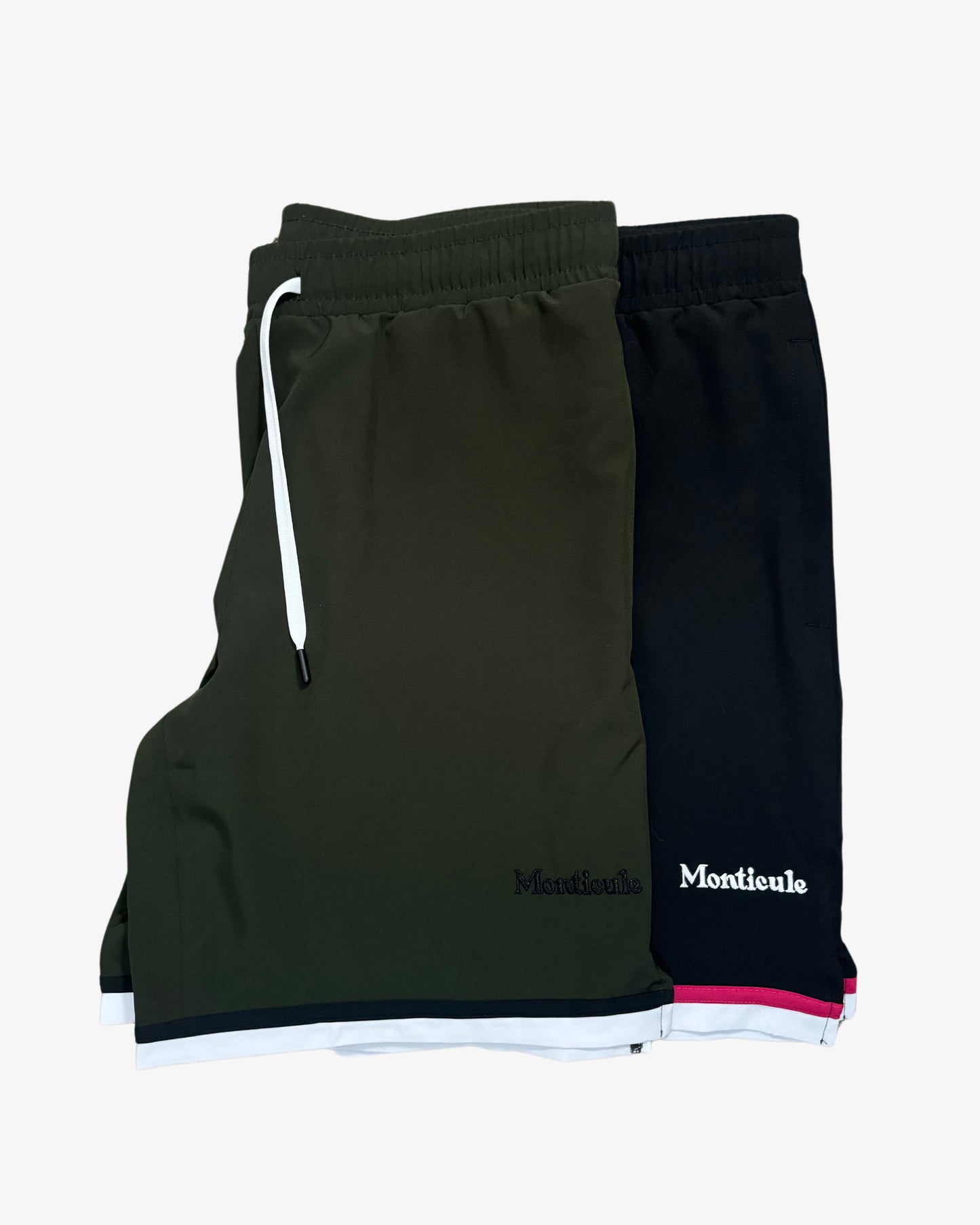 Monticule Lightweight Training Shorts. GREEN