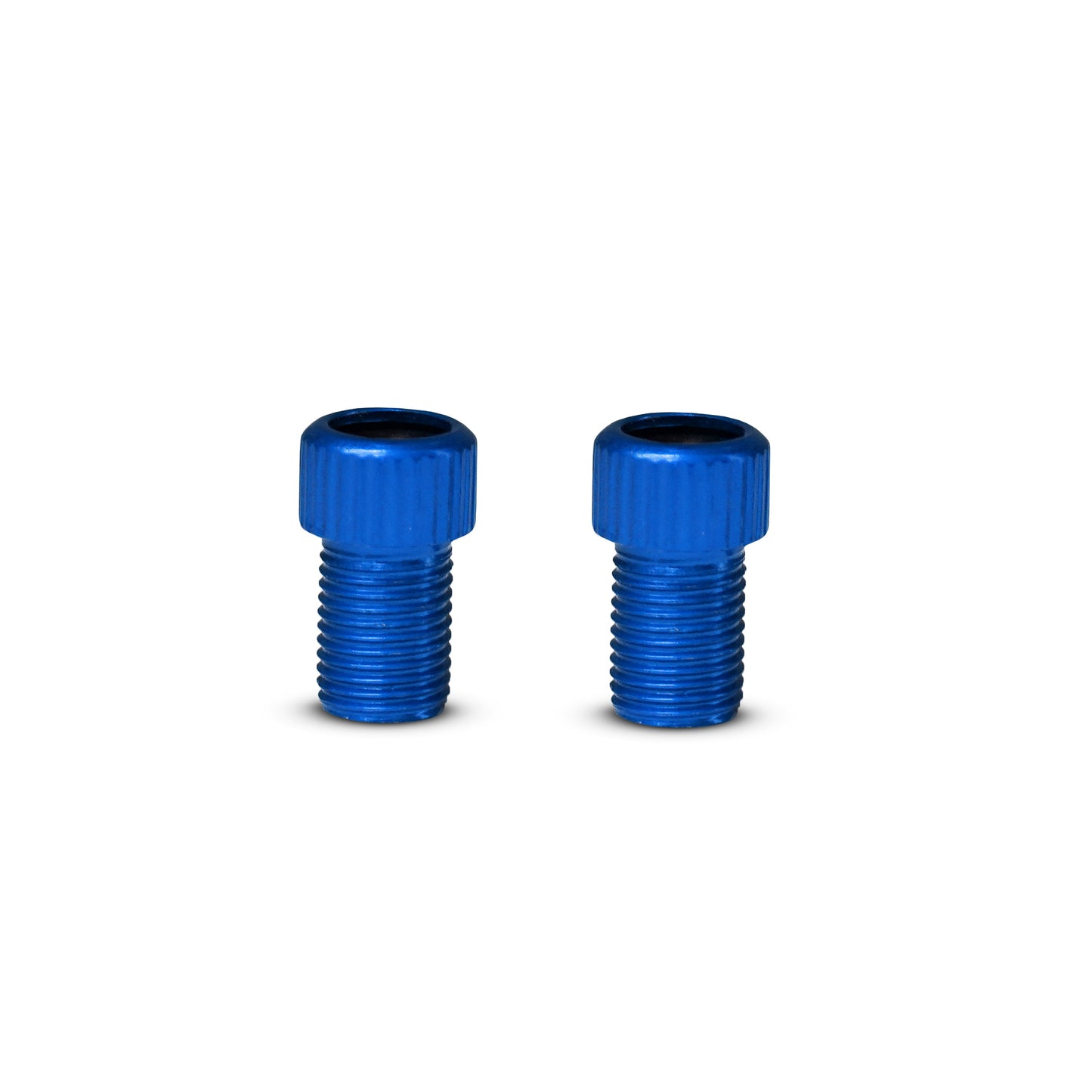 Adapter Valve - Anodized Blue 50pcs available at 5150bmx.com