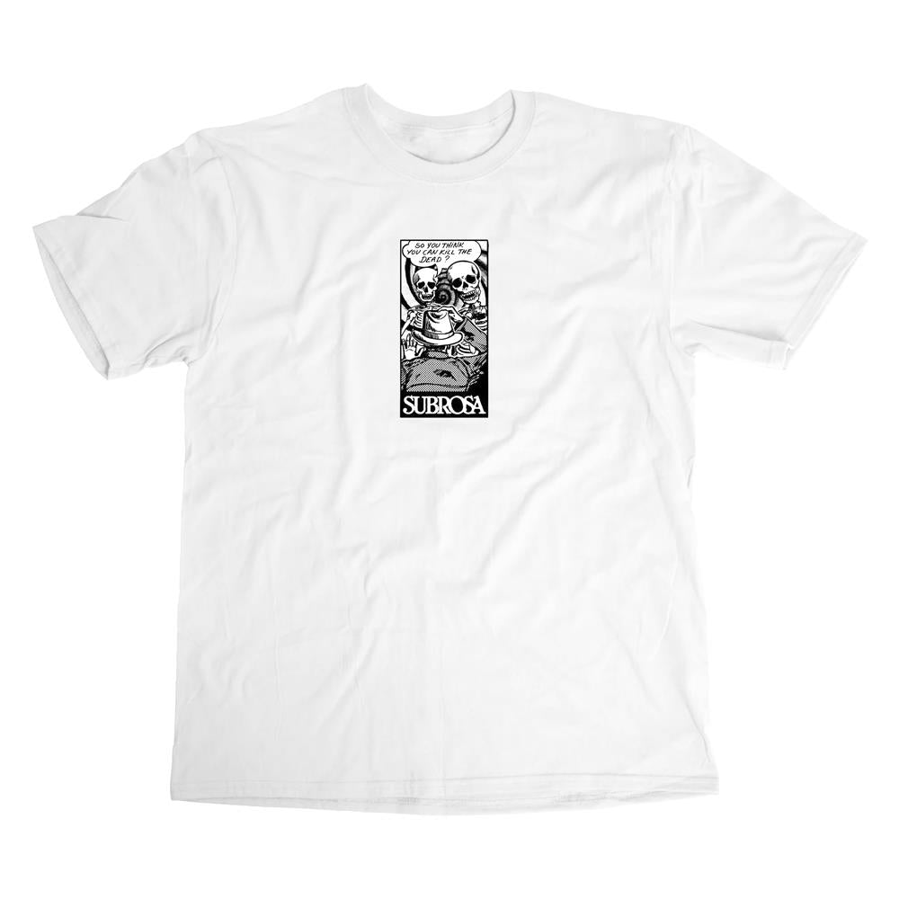 Subrosa Comic T-Shirt - White available at 5150bmx.com
