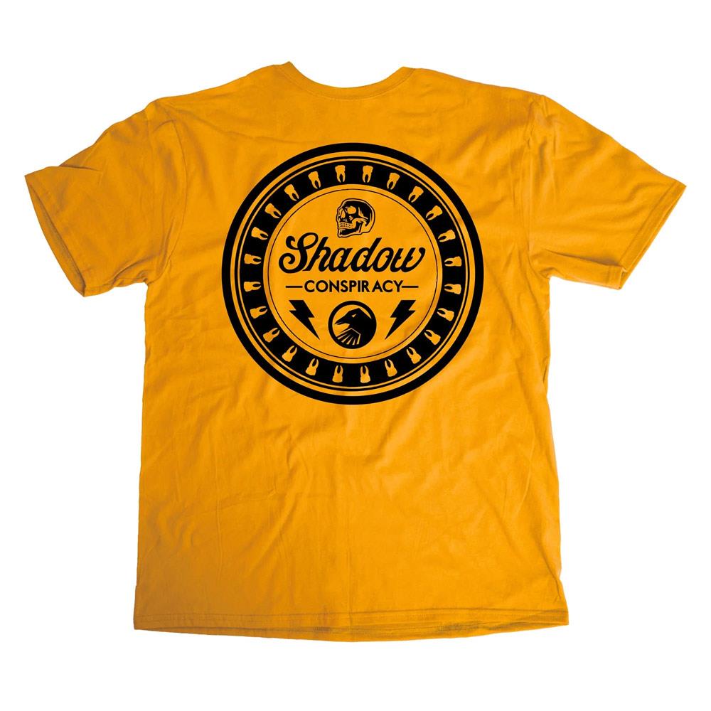 Shadow Everlasting T-Shirt - Gold available at 5150bmx.com