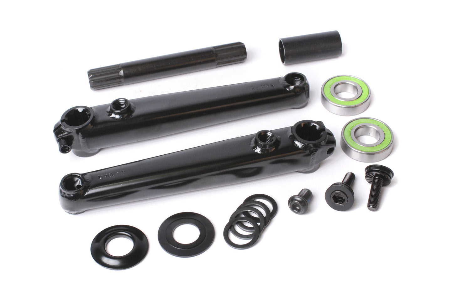 Saker v2 Cranks (Black) - Available at 5150bmx.com