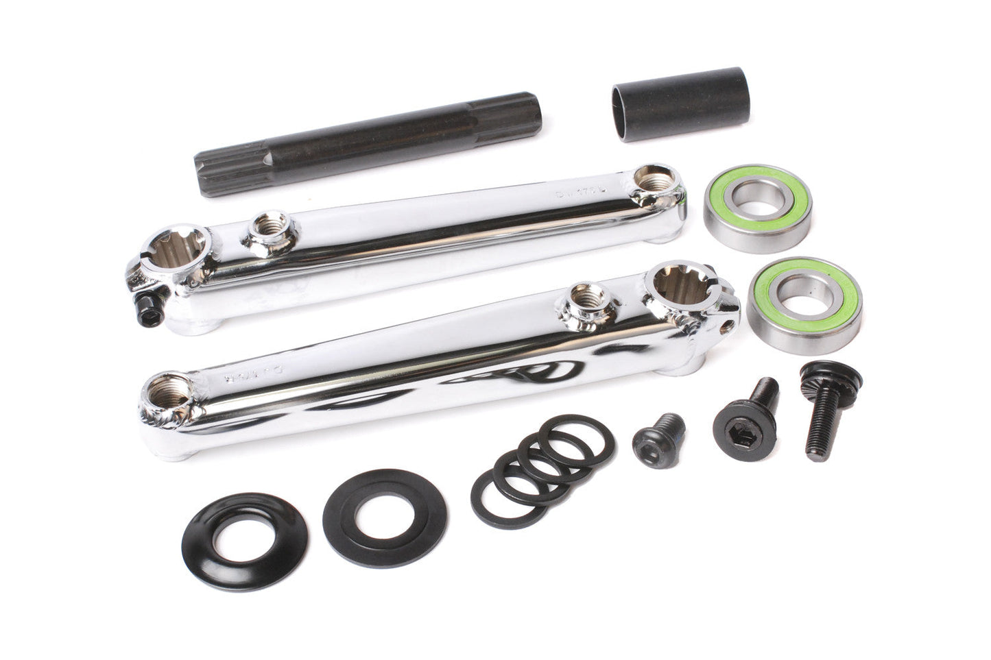 Saker v2 Cranks (Chrome) available at 5150bmx.com