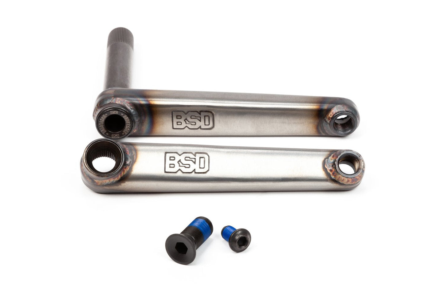 BSD Substance Cranks (Flat Raw) - Available at 5150bmx.com