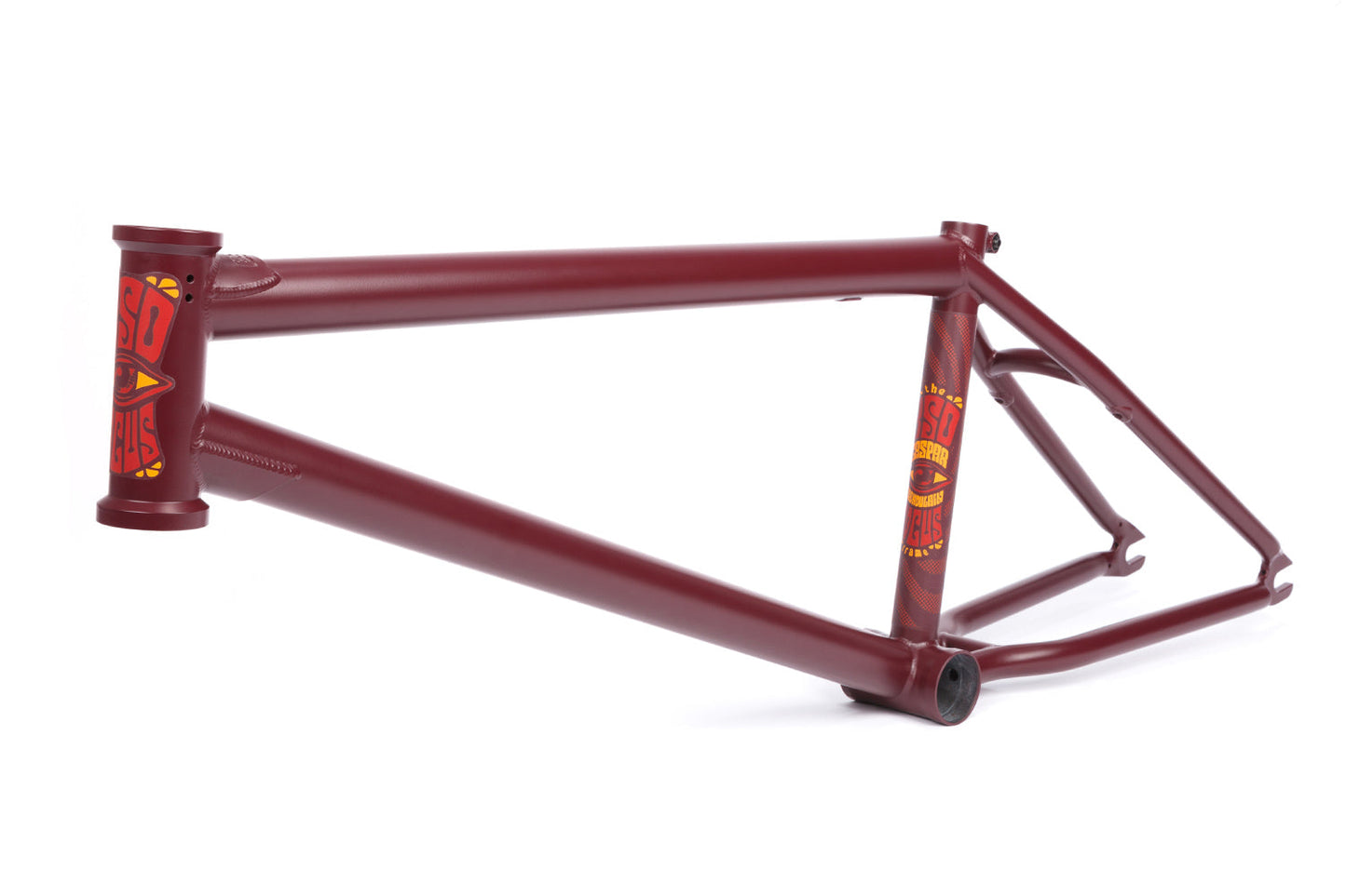 BSD Focus Frame (Wine Red) - Available at 5150bmx.com