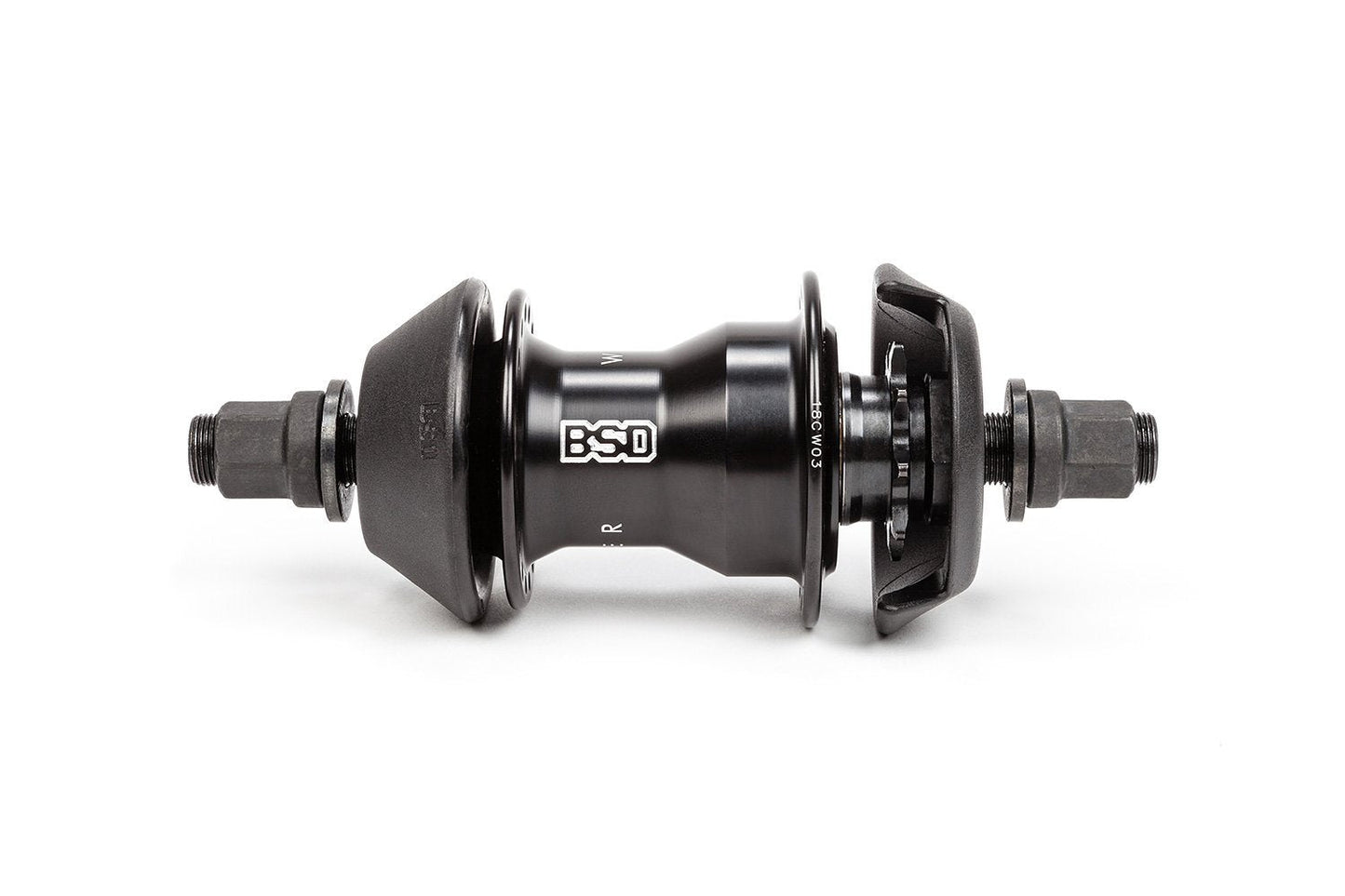 BSD West Coaster Freecoaster Hub (Black) - Available at 5150bmx.com