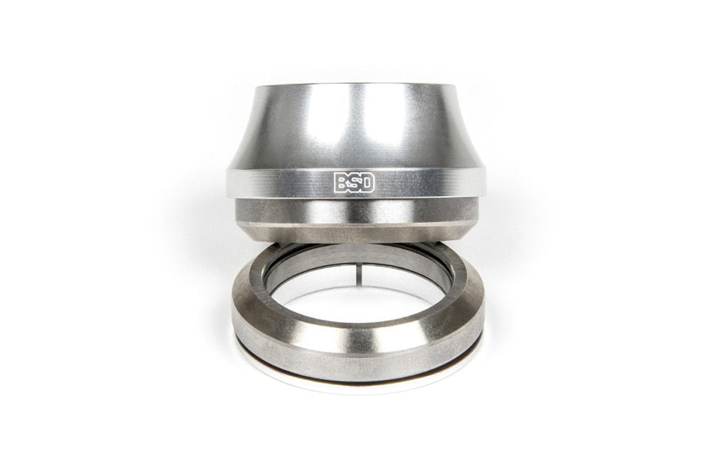 BSD Highriser Integrated Headset (Polished) available at 5150bmx.com