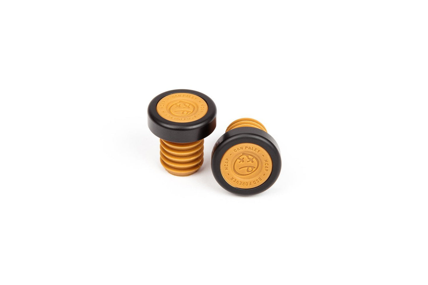 BSD M-Cap Bar Ends (Gum) - Available at 5150bmx.com