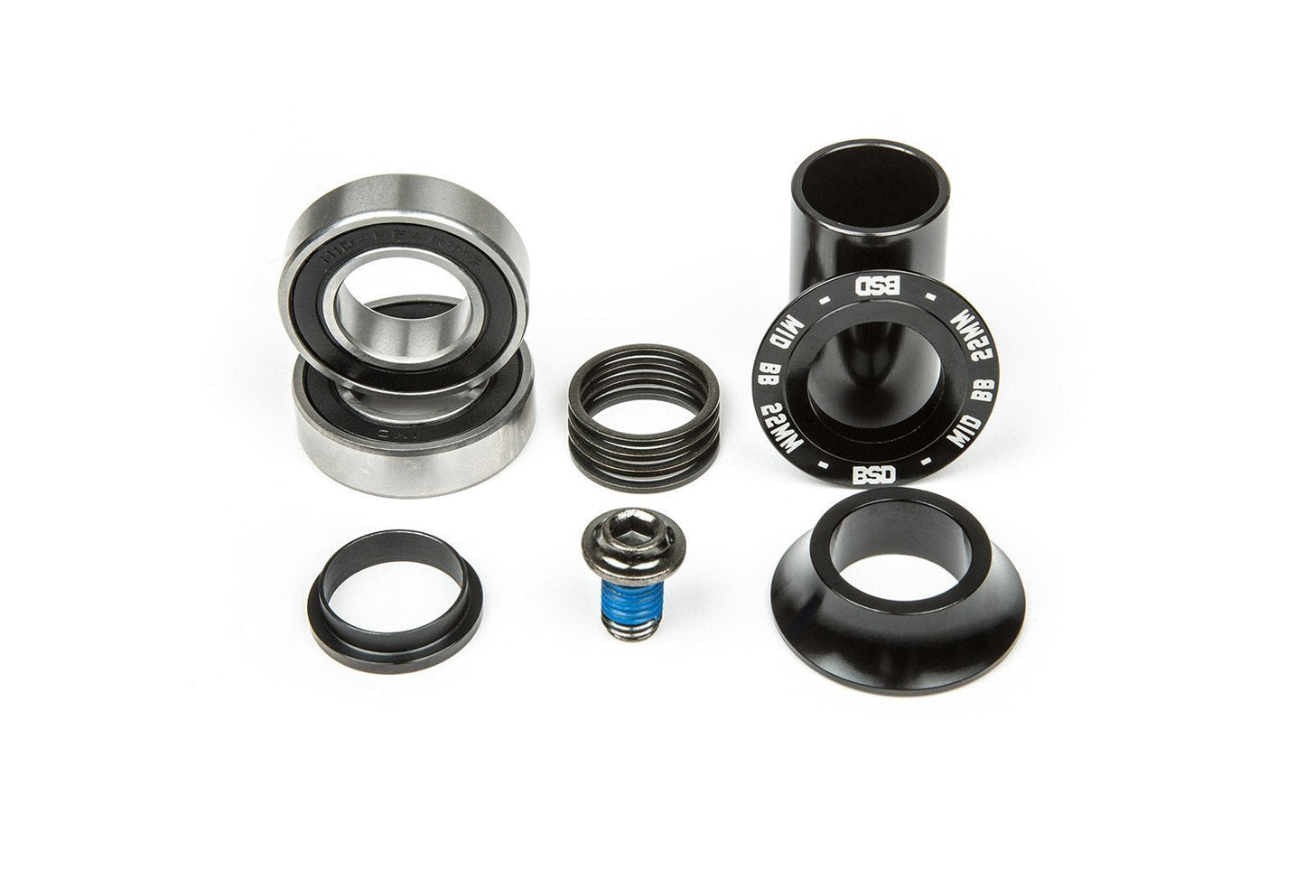 BSD Substance Mid BB (Black) - Available at 5150bmx.com