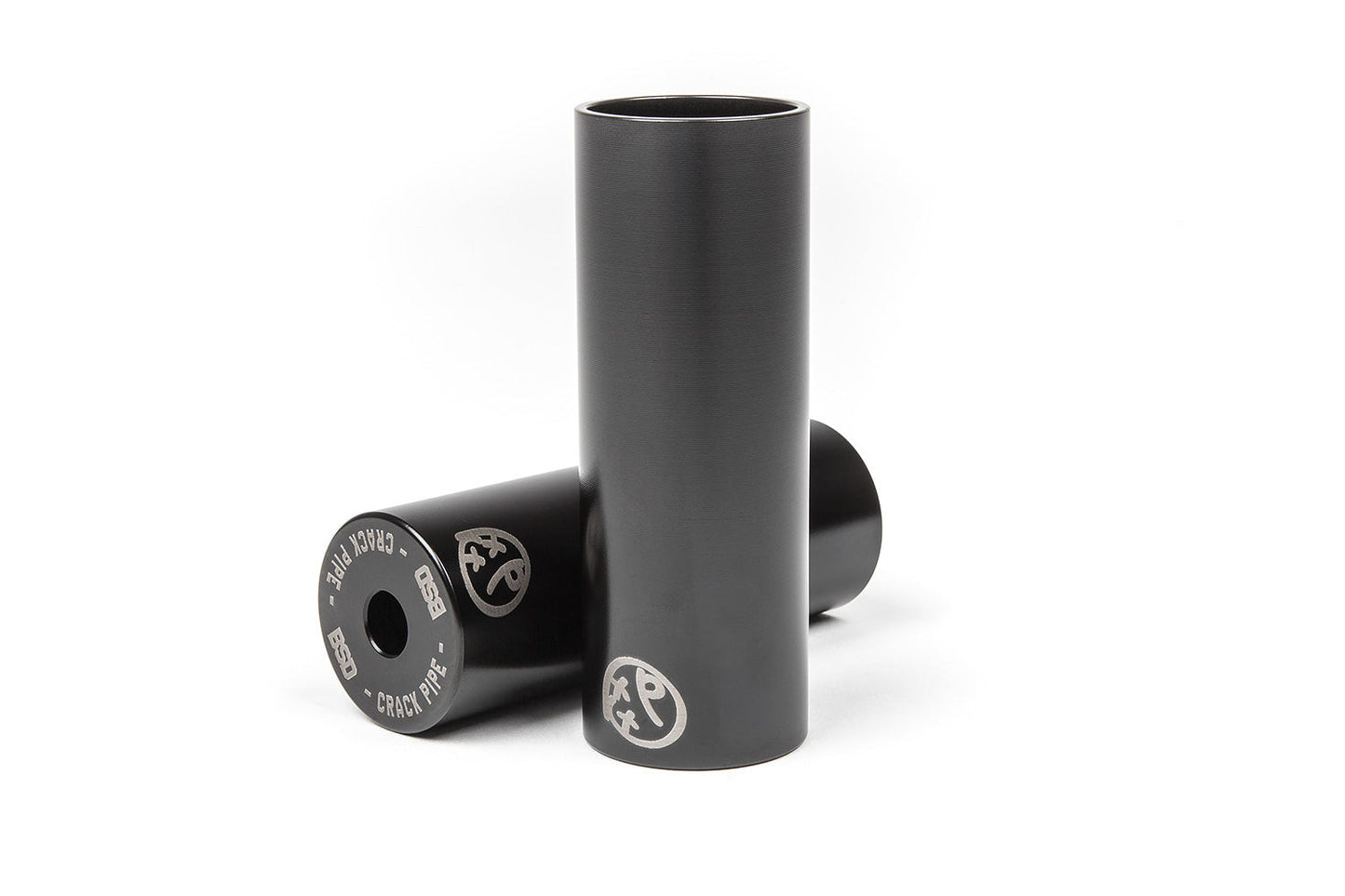 BSD Crack Pipe 4" Peg (Black) - Available at 5150bmx.com