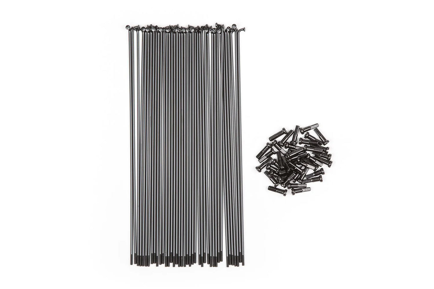 5150Bmx Black Spokes w/Brass Nipples 40pcs