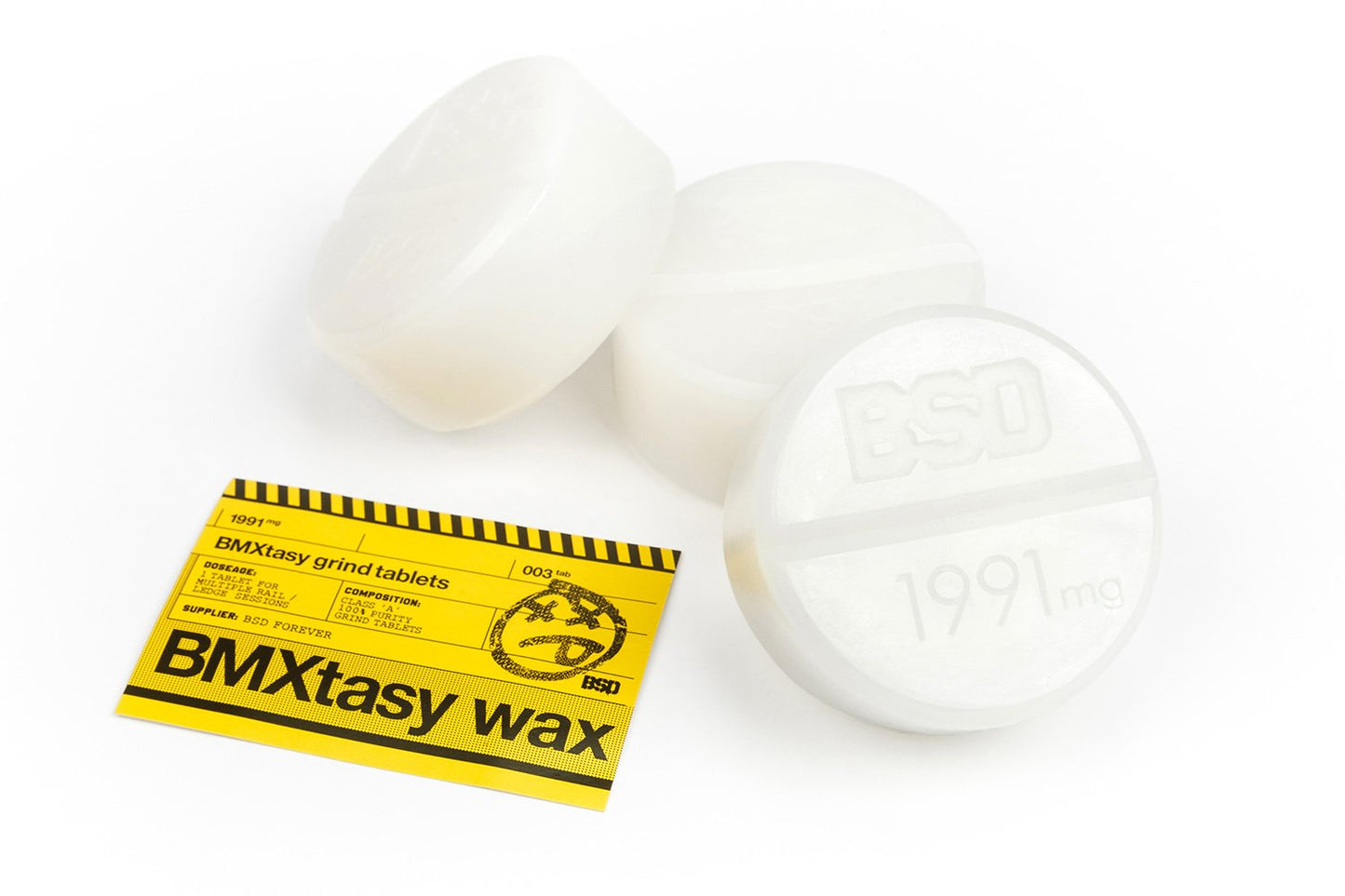 BSD BMXtasy Grind Wax (White) available at 5150bmx.com