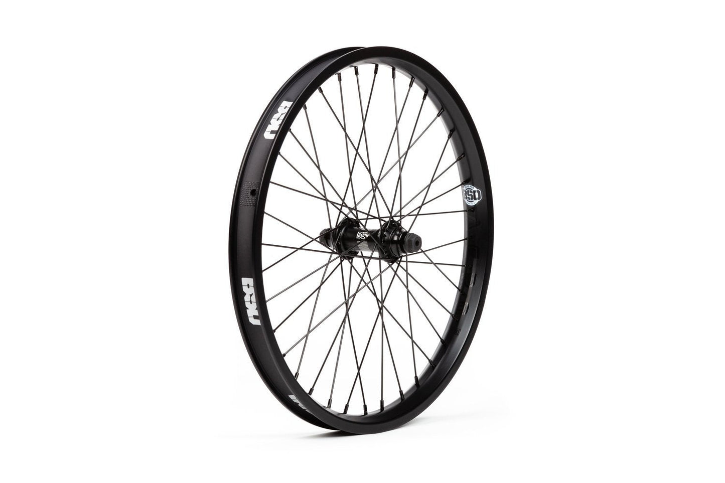 BSD Swerve + Aero Pro Front Wheel (Black) - Available at 5150bmx.com