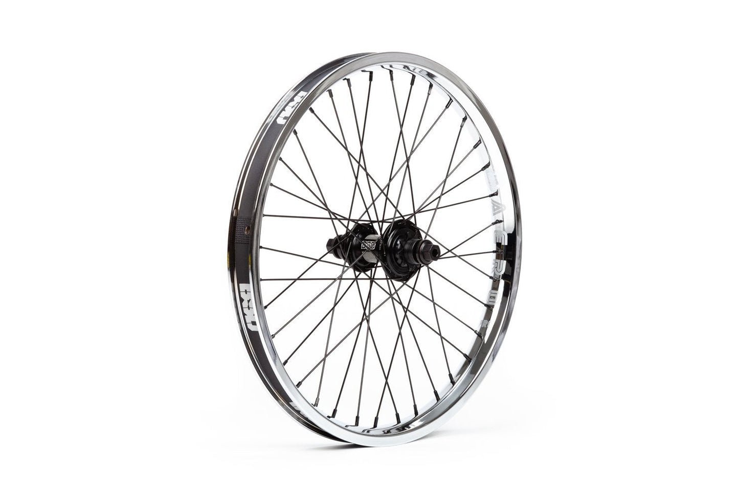 BSD Swerve + Aero Pro Rear Wheel (Chrome) - Available at 5150bmx.com