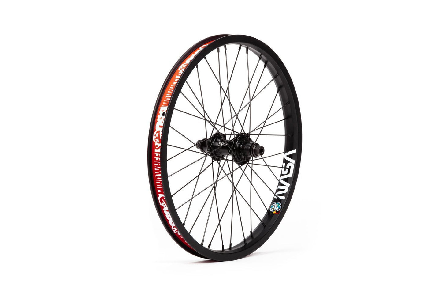 BSD Back Street Pro Mind Cassette Wheel (Black) available at 5150bmx.com