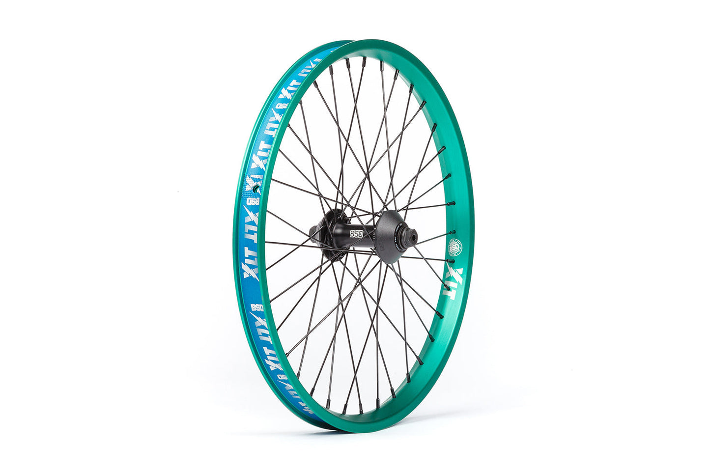 BSD XLT Front Street Wheel (Teal) - Available at 5150bmx.com