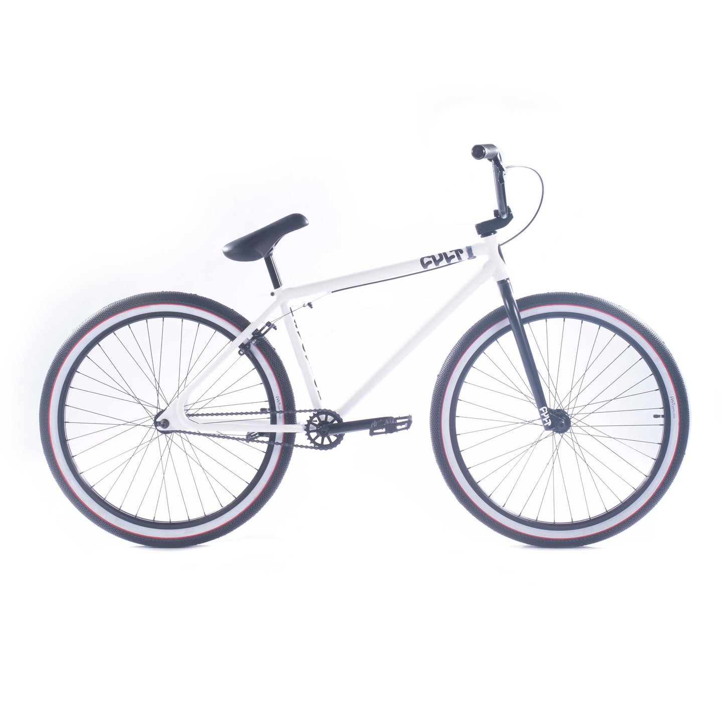 025 / 26" DEVOTION CRUISER / white available at 5150bmx.com