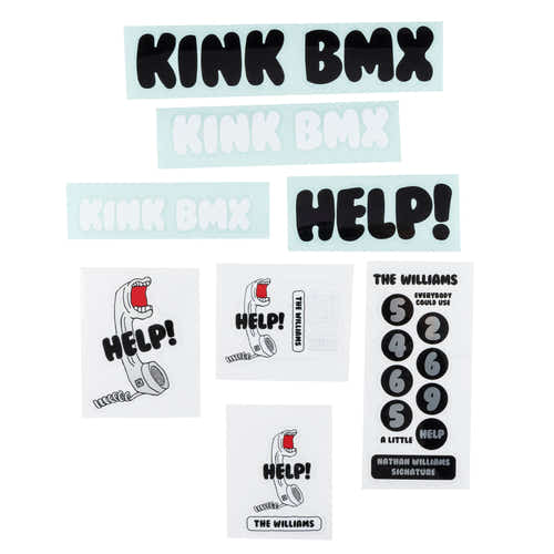 2026 Williams Decal Kit available at 5150bmx.com