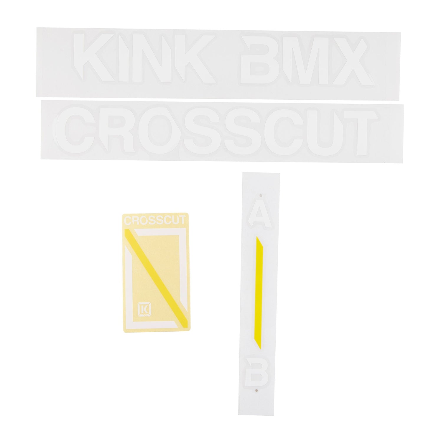 Crosscut Frame Decal Kit available at 5150bmx.com
