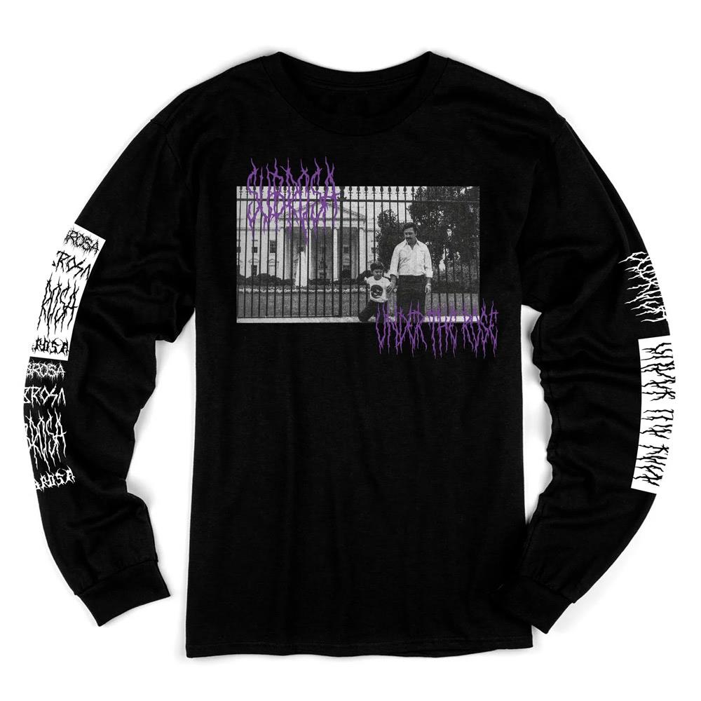Subrosa Metal Saves Long Sleeve T-shirt - Black available at 5150bmx.com