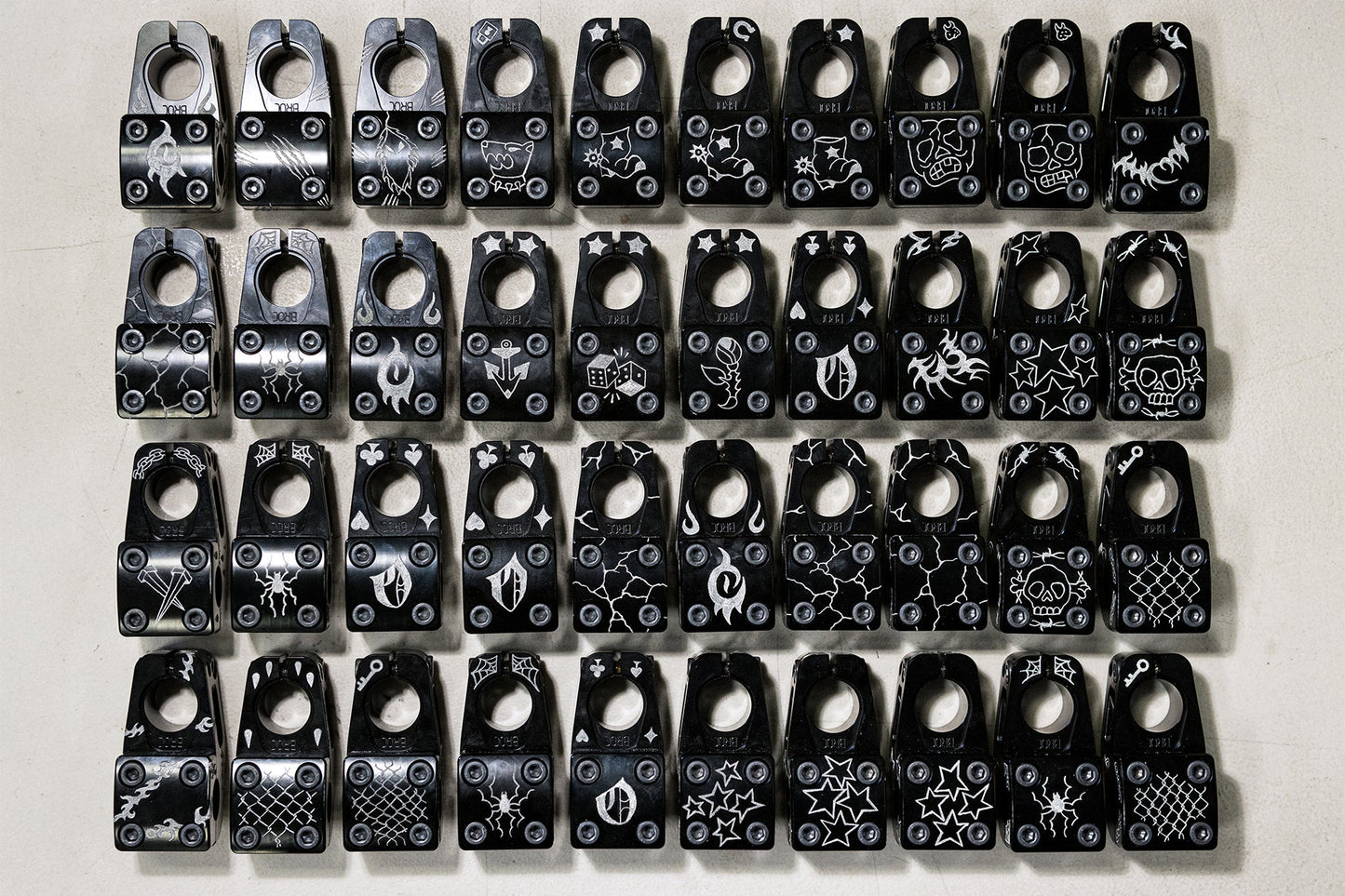 Odyssey BROC v2 Stem (Hand-Etched / 40-Year Anniversary) available at 5150bmx.com