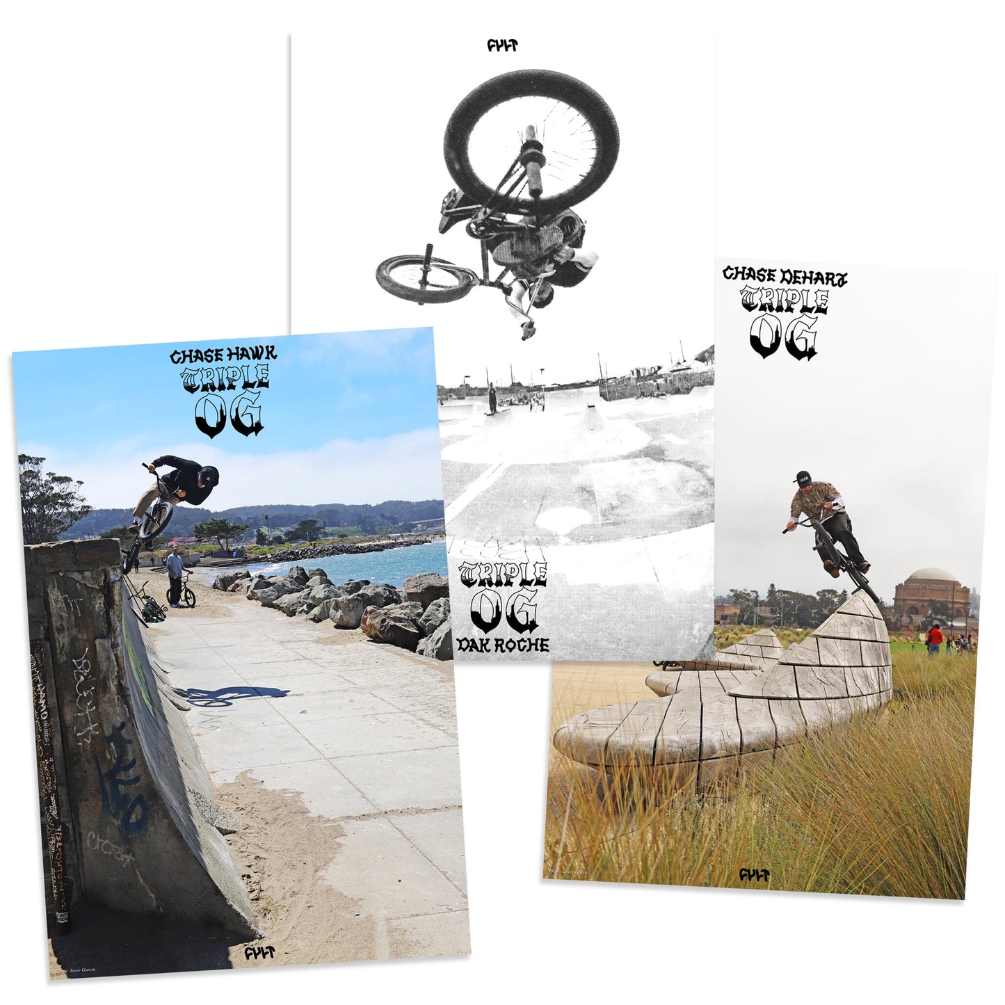 Triple OG Poster Pack available at 5150bmx.com