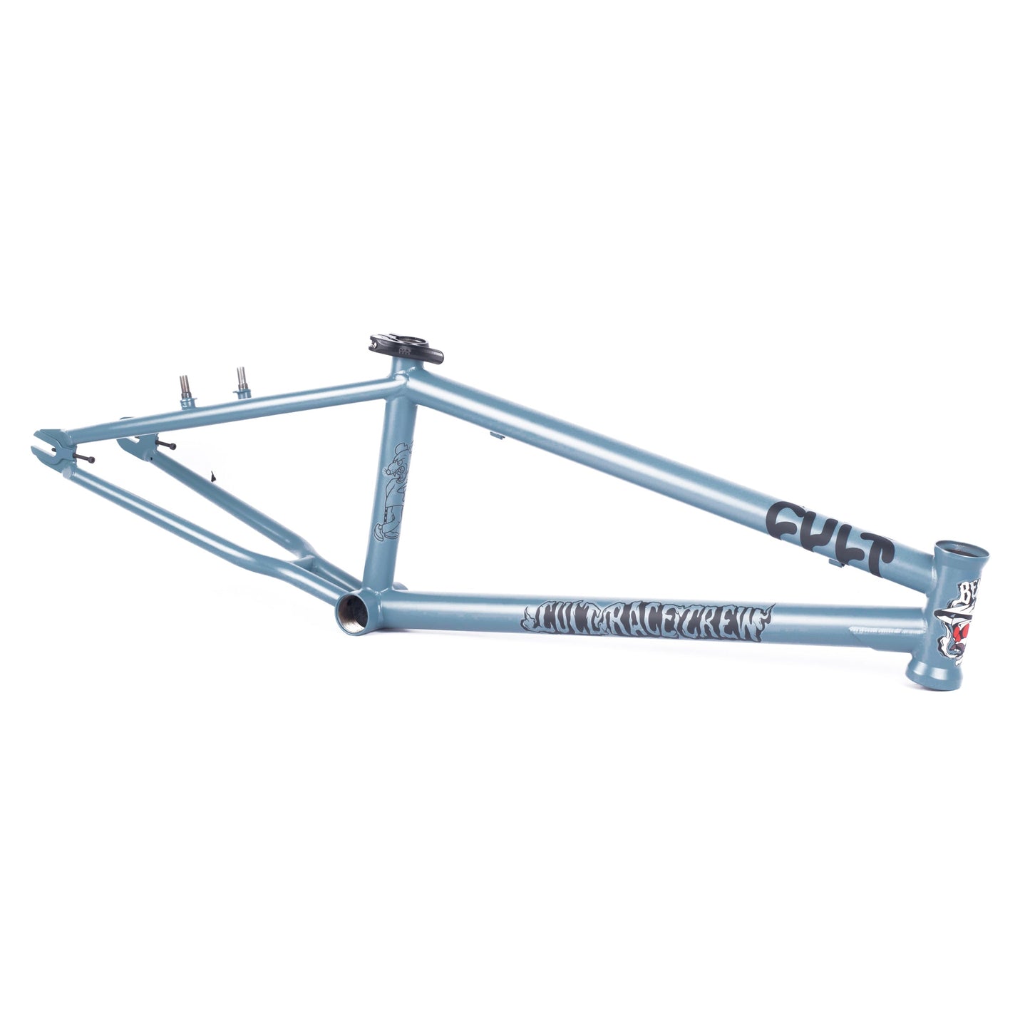 Vick Behm Race Frame / battleship grey available at 5150bmx.com
