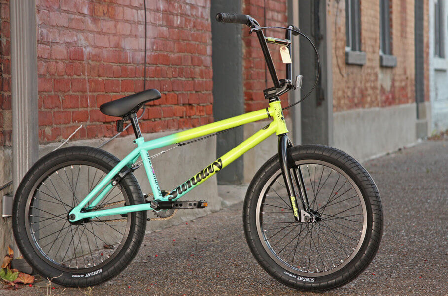Sunday Street Sweeper Frame (Kiwi/Toothpaste Fade)