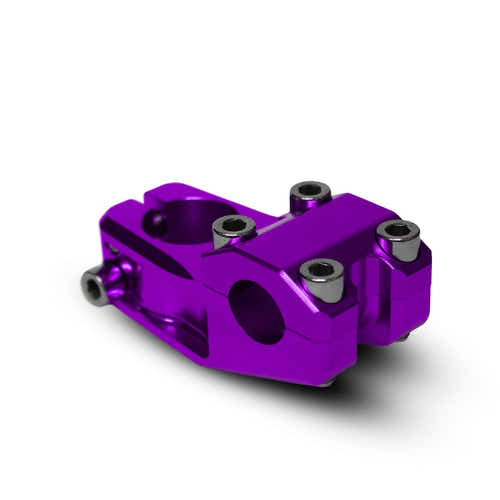 Blank CNC - Anodized Purple Stem available at 5150bmx.com