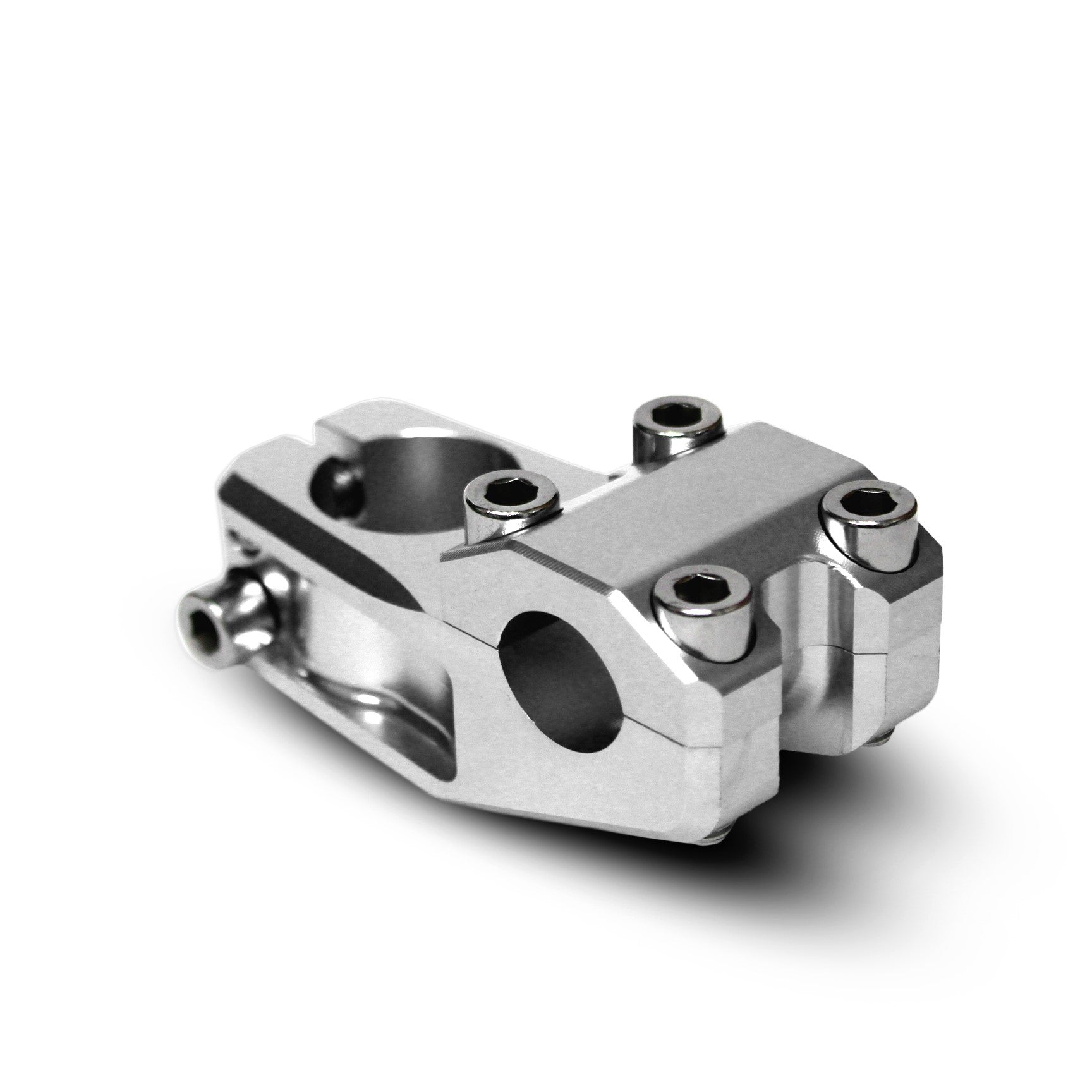 Blank CNC - Anodized Silver Stem available at 5150bmx.com