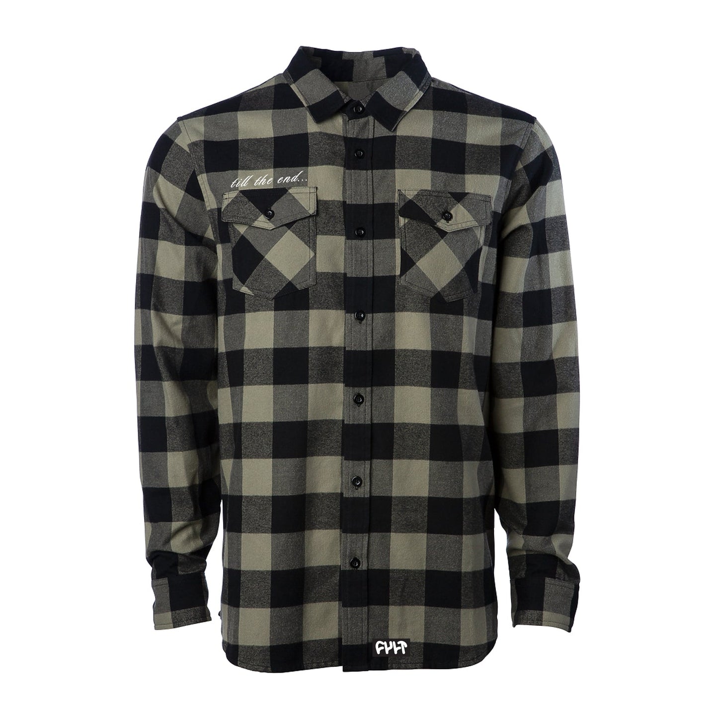 Till the End Flannel available at 5150bmx.com