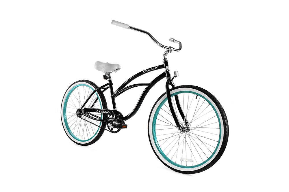 GOLDEN CYCLES 26" CLASSIC BEACH CRUISER WOMENS 1spd (click for more colors)