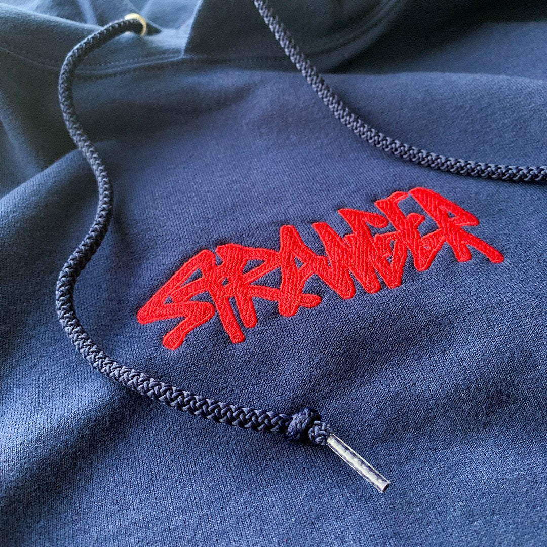 LOGOS HOODIE NAVY