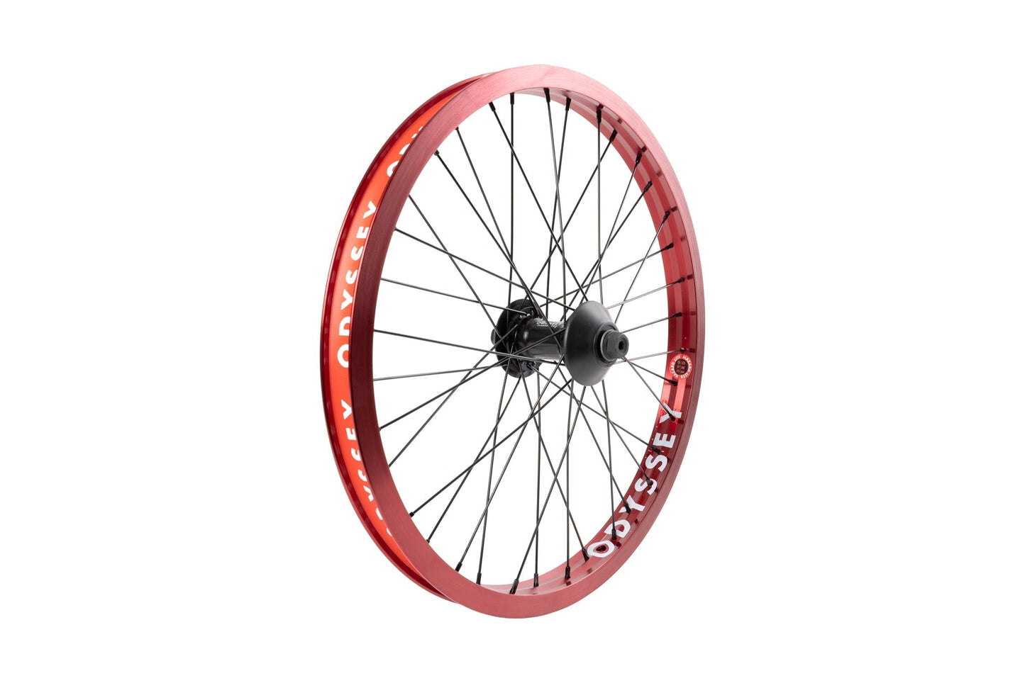 Odyssey Hazard Lite Front Wheel (Anodized Red)