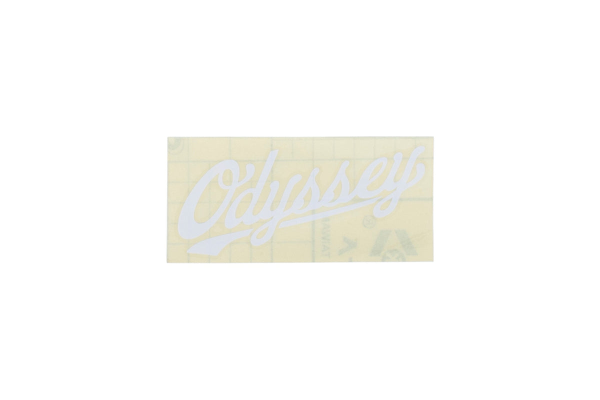 Slugger Die-Cut Sticker (White)