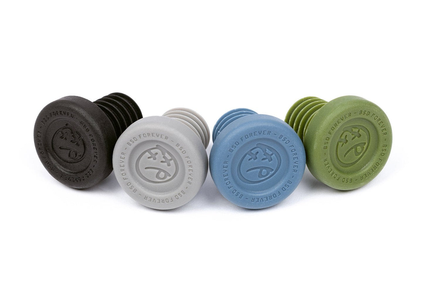 BSD Forever Bar Ends (Steel Blue)