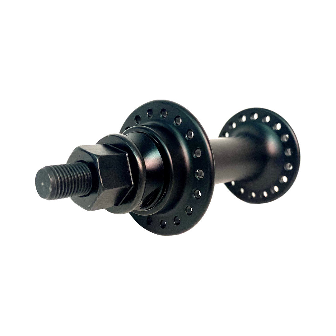 3/8" FRONT HUB SEALED LOW FLANGE BLACK - 5050 Bike & Skate