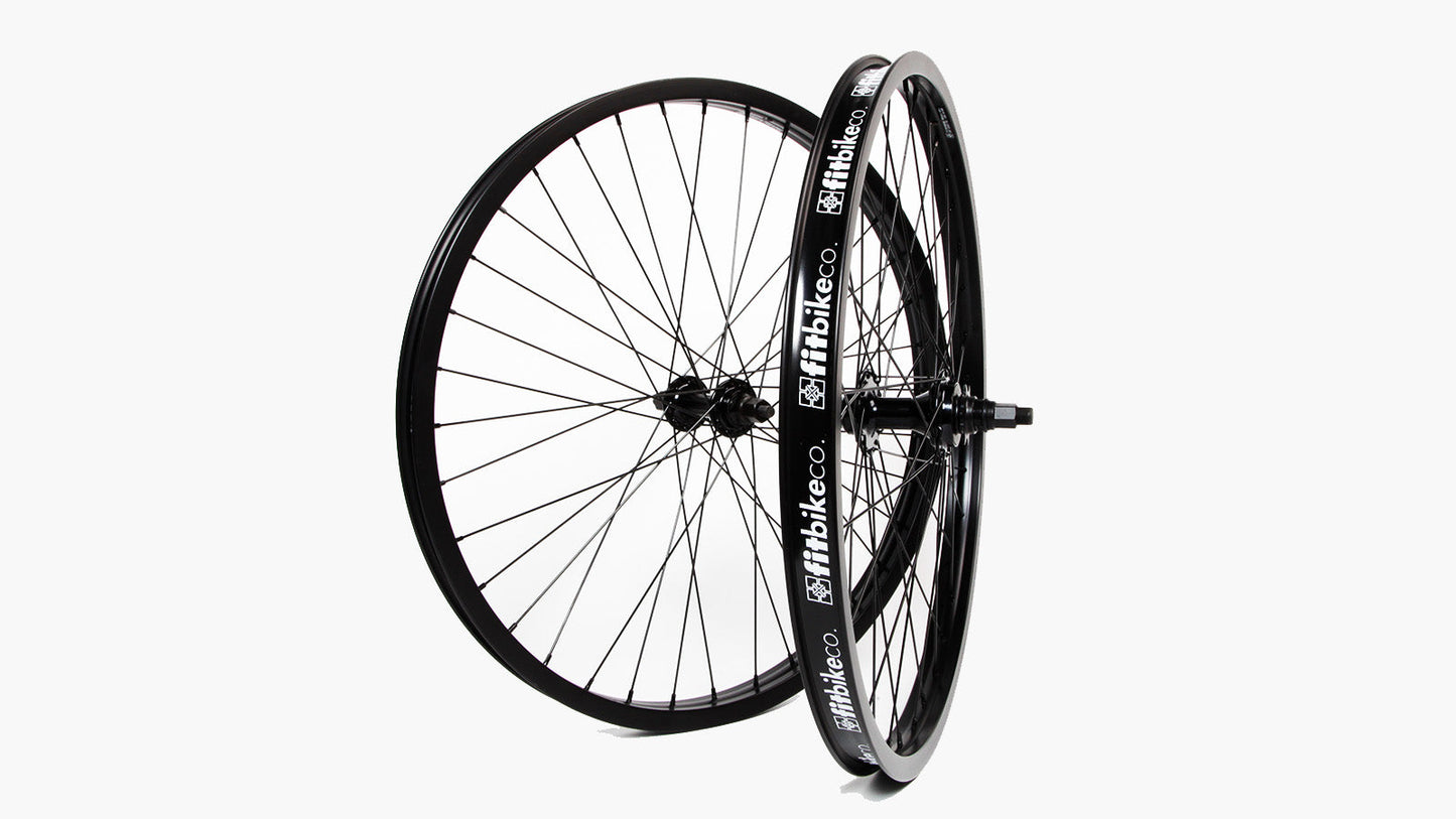 22" FIT 22" OEM RIMS, 3/8" SEALED FRONT, 4MM SEALED CASSETTE 9T, ALL BLACK - 5050 Bike & Skate