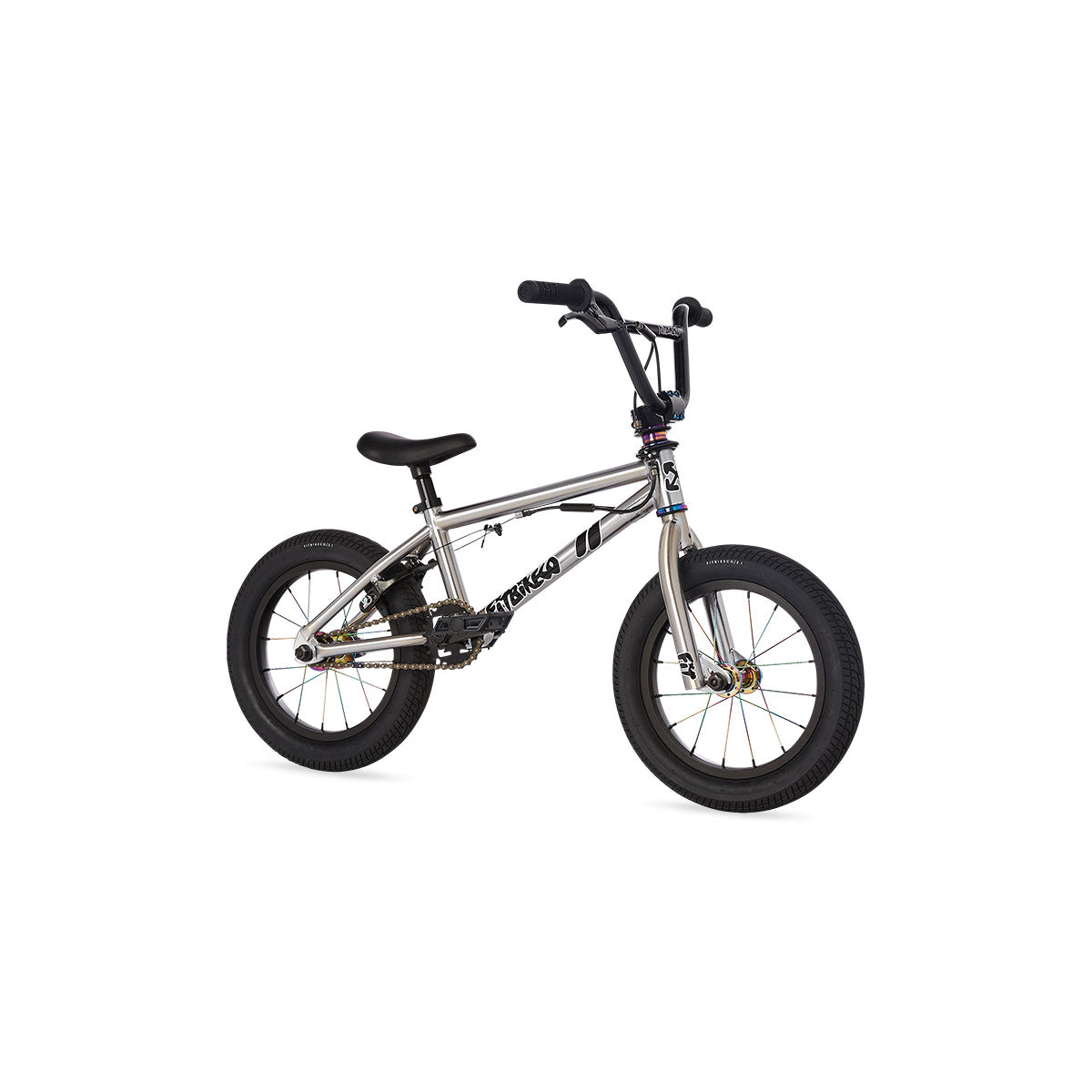 en 16054 bmx bicycles FITBIKECO 2023 MISFIT 14" CAIDEN BRUSHED CHROME