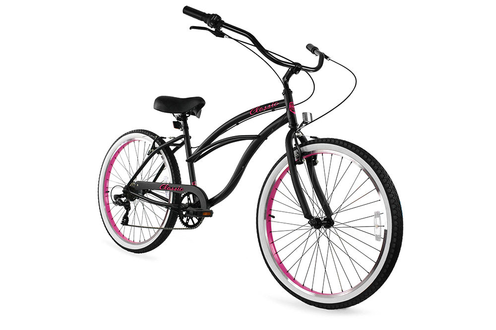 GOLDEN CYCLES 26" CLASSIC BEACH CRUISER WOMENS 7spd (click for more colors)