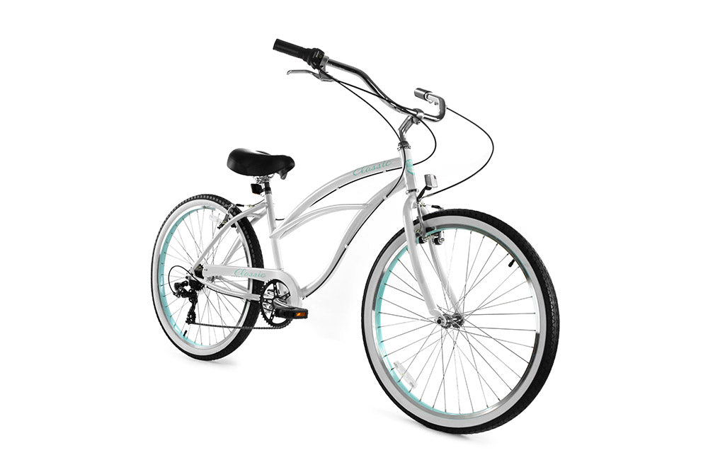 GOLDEN CYCLES 26" CLASSIC BEACH CRUISER WOMENS 7spd (click for more colors)