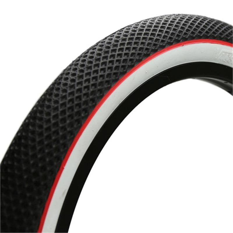 Vans x Cult Tire 20" Whitewall / red stripe available at 5150bmx.com