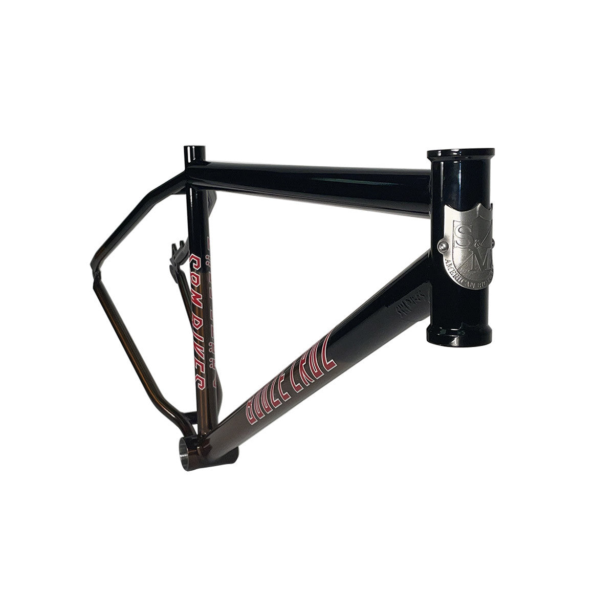 S&M Bikes 29" Booze Cruz Frame (Black Stout & Brown Ale Fade) w/ disc brake