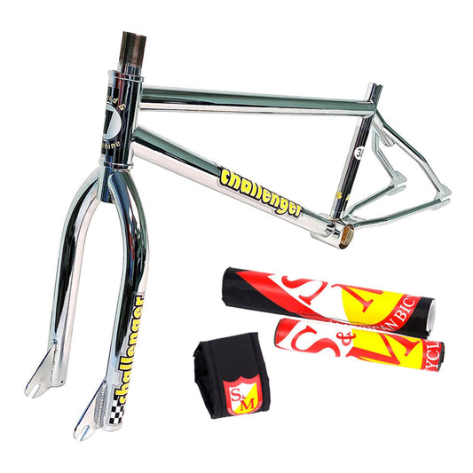 (Re-release) S&M 1993 CHALLENGER FRAME/FORK (CHROME)