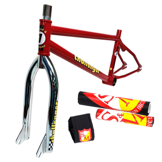 (Re-release) S&M 1993 CHALLENGER FRAME/FORK (RED)