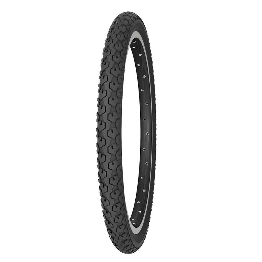 16''x1.75, Wire, Clincher, 22TPI, Black