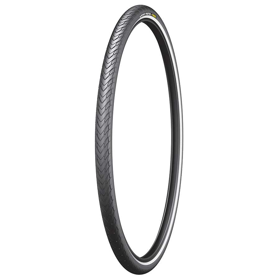 Tire, 700x35C, Wire, Clincher, Protek 5mm, Reflex, 22TPI, Black