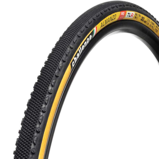 Challenge, Almanzo Pro, Tire, 700x33C, Folding, Tubeless Ready, Smart, SuperPoly, PPS2, 260TPI, Tanwall