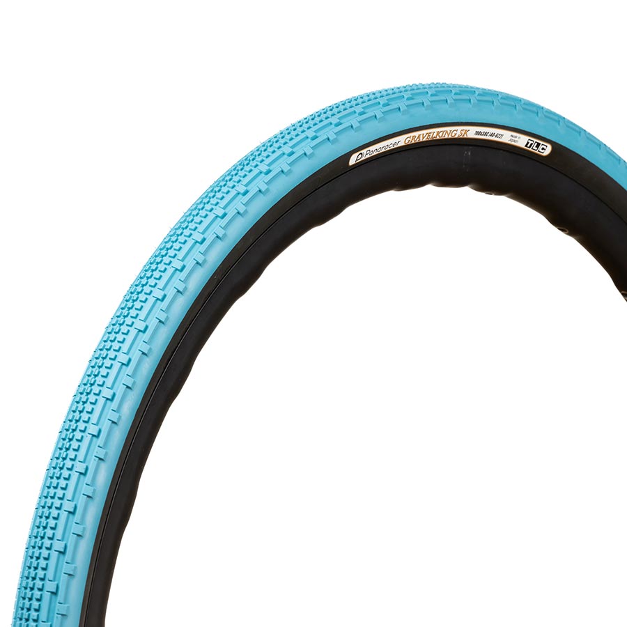 SK All-Road, Hybrid Tire, 700x38C, Folding, Clincher, ZSG Natural, Advanced Extra Alpha Cord, 126TPI, Turquoise