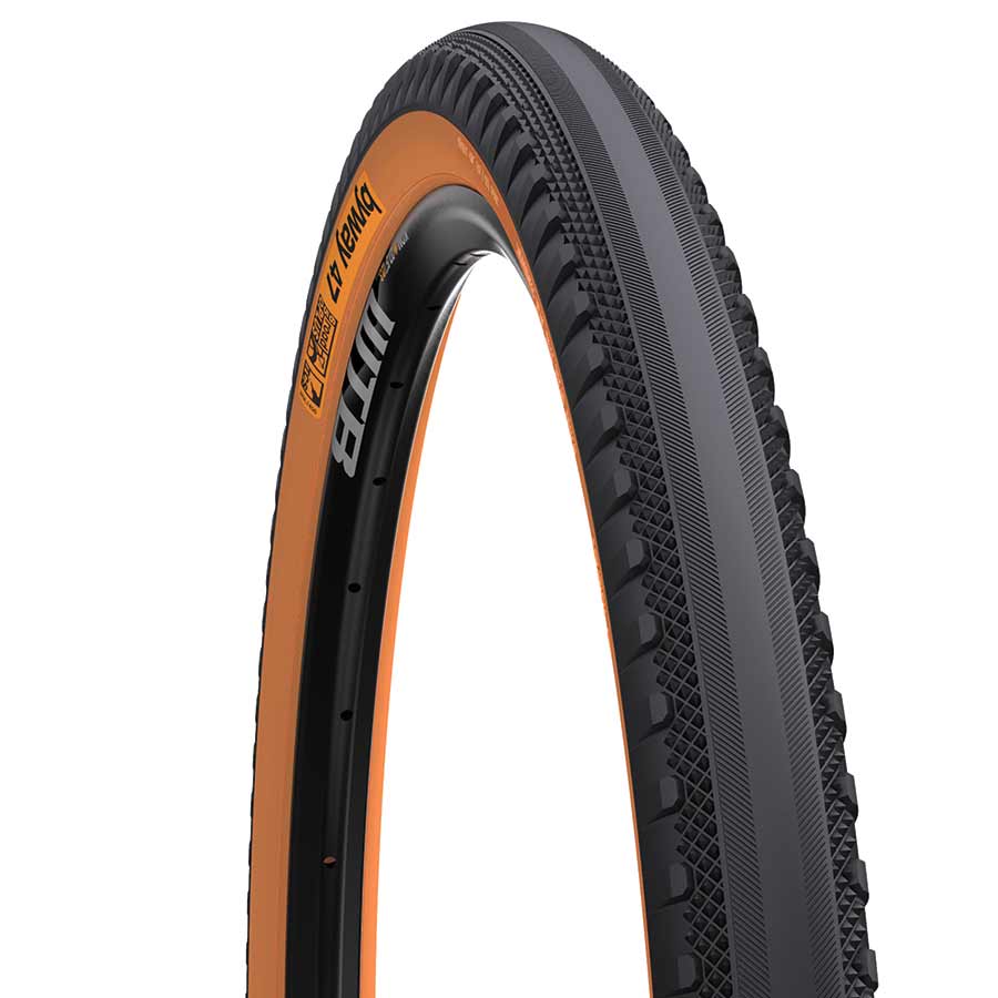 Tire, 700x44C, Folding, Tubeless Ready, Dual DNA, Road TCS, 60TPI, Tanwall